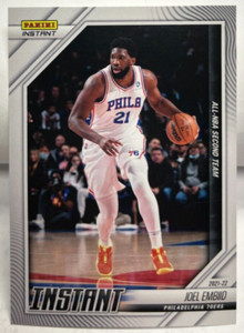 Joel Embiid 2021-22 Panini Instant All-NBA Second Team #279 - 76ers - SP /193
