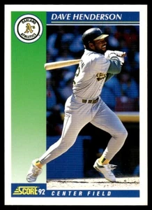 1992 SCORE BASEBALL CARDS #'S 251-500 YOU PICK NMMT + FREE FAST SHIPPING! - Picture 1 of 2