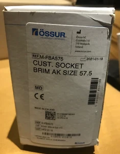 Ossur Brim CUST SOCKET BRIM AK Size: 57.5 M-FBA575 Made in Iceland - Picture 1 of 2