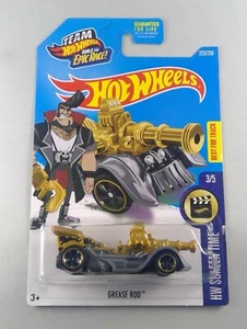 Mattel Hot Wheels HW Screen Time Grease Rod Treasure Hunt 3/5 223/250 MISB - Picture 1 of 2