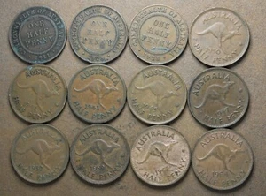 * 12 medio centavo medio centavo mezclado todo diferente lo que está en la imagen #KPY13 - Imagen 1 de 6