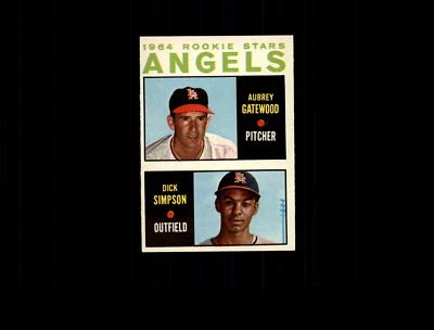 1964 Topps 127 Rookie Stars Aubrey Gatewood RC/Dick Simpson EX-MT #D495614 - Image 1 of 2