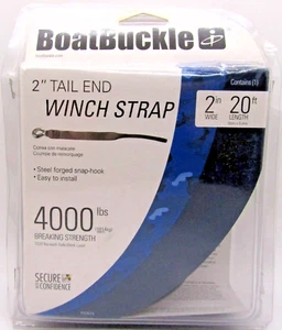 NEW BoatBuckle F07674 2" Tail End Winch Strap - Bild 1 von 1