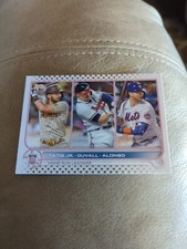 2022 Topps Series 1 Home Run Leaders Tatis Jr. Duvall Alonso #146 Gold Star