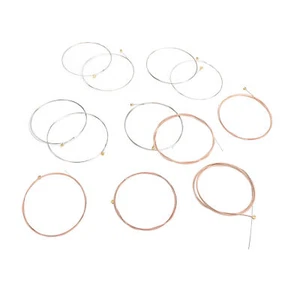 (R12)Acoustic Guitar Strings Wood Guitar Strings 12-52 Gauge Bright Sound For - Picture 1 of 12