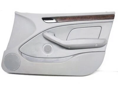 2001-2005 Bmw 325I Wagon Front Right Passenger Interior Door Panel Trim - Grey - Image 1 of 4