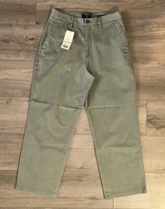 Dockers Weekend Chino High Straight Ankle Pants Mens 30x27 Green NWT - Bild 1 von 17