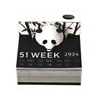 Kalendarz 3D 2024 Papier na łzy Biurko Kalendarz 2024 Kalendarz 2024 Papier na łzy