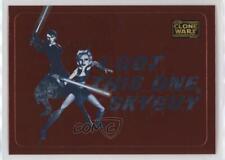 2008 Topps Star Wars: The Clone Wars Foil Sticker I Got This One Skyguy #8 13sz