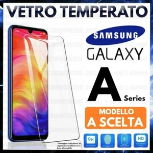 PELLICOLA VETRO TEMPERATO PER SAMSUNG GALAXY A/71/70/51/50/40/20/10/9/8/7/E/S/M - Imagen 1 de 11