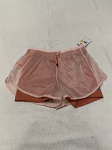 Nuevo con etiquetas Pantalones Cortos para Correr Para Mujer Pequeños Nike Icon Clash Tempo Luxe Rosa Tiro Medio - Imagen 1 de 12
