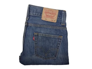 LEVI'S 512 Mens Jeans BOOTCUT Fit W31 L30 Blue Denim Waist 31" Leg 30" LEVI 512 - Picture 1 of 12