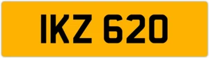 IKZ 620 I 3x3 DATUMSLOSES PRIVATES NUMMERNSCHILD ISAAC IAN IAIN ISLA IVAN IVY IVOR IS - Bild 1 von 1