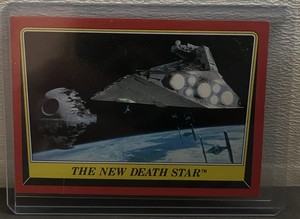 1983 Topps Star Wars Return of the Jedi Trading Card #9 The New Death Star