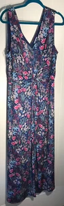 Ladies Together Sleeveless Floral Pattern Dress. Size 20 - Picture 1 of 7