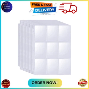 Binder Card Sleeves, 540 Pockets Double-Sided Trading Card, 9 Pocket, 30 Pack - Picture 1 of 9