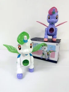 KINDERSPIELZEUG 🦄HAUSTIER ELEKTRISCHES EINHORN ELEKTRISCH ⭐LICHT & SOUND ⭐SÜSSE FORM🦄 ASK51788 - Bild 1 von 8