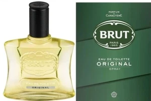 BRUT Original Eau de Toilette Spray 3.4oz by Faberge Men Fresh Woody Scent - Picture 1 of 2