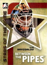 2006-07 In The Game Between The Pipes Ilya Bryzgalov #64