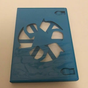 Official OEM Nintendo Wii U Blue Empty Replacement Game Case - Picture 1 of 3