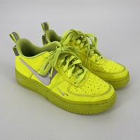 Nike Air Force 1s Black / Neon Green size 11.5 | eBay