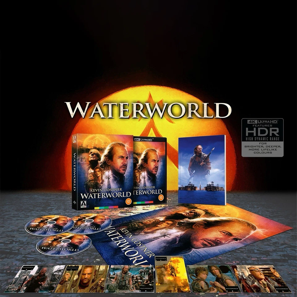 Waterworld - Arrow Video 4K Ultra HD 3 Disc Collectors Edition - UK OOP - Image 1 of 1