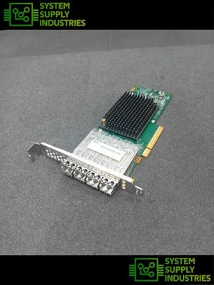 IBM 16gb 4-port Fibre Channel Adapter with 4x 16Gb SFP's - PN: 00WY983 - Image 1 of 4