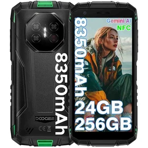 Smartphone d'extérieur Doogee Fire 3 Ultra 256 Go 8350 mAh Android15 double SIM 4G pratique - Photo 1/7