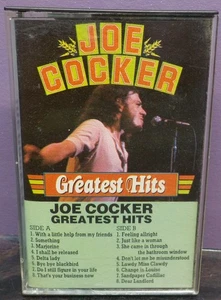 JOE COCKER “Greatest Hits” Cassette. - Picture 1 of 4