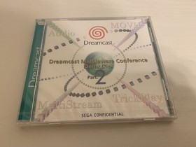 SEGA Dreamcast Middleware Conference Demo Disc Part 2 Not For Sale