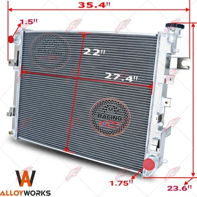 2Row Radiator For 2009-2018 Dodge Ram 1500/2010-2013 Ram 2500/2011-2013 Ram 3500 - Image 1 of 4