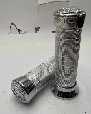 EAGLE Chopper Bike GRIPS CHRIME Schwinn Stingray Lowrider Cruiser Bicycle 5.5” - Image 1 of 3