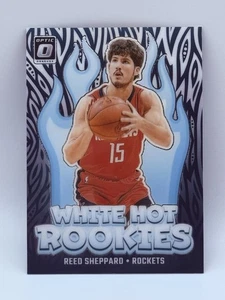 2024-25 Panini Donruss Optic Reed Sheppard RC White Hot Rookies Houston - Picture 1 of 2