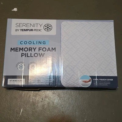 Serenity by Tempur-Pedic Cooling Memory Foam Standard Pillow - Image 1 of 3
