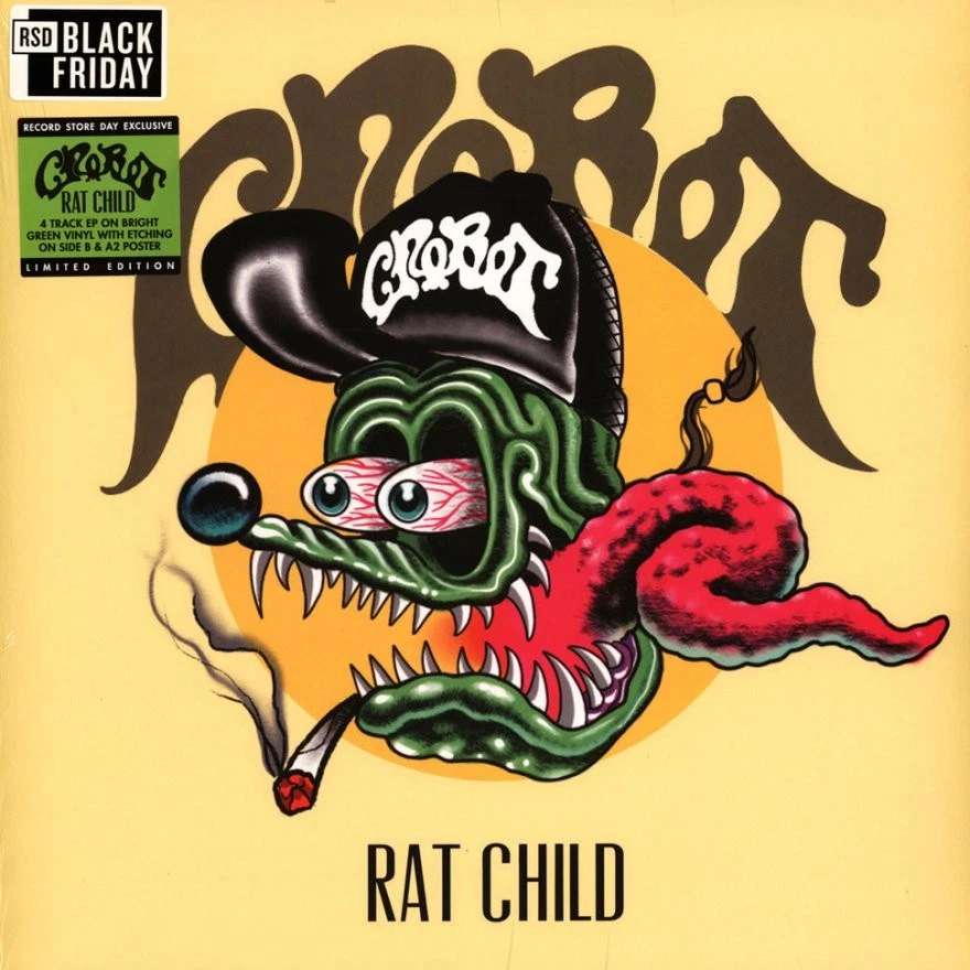 Crobot - Rat Child (Black Waxday 2021) Vinyl 12" EP NEU 0555447 - Bild 1 von 1