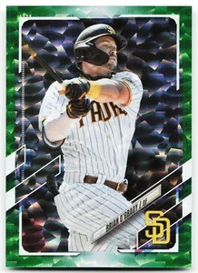 🔥 2021 Topps Update #US208 Brian O'Grady Green Foilboard #/499 - Picture 1 of 2