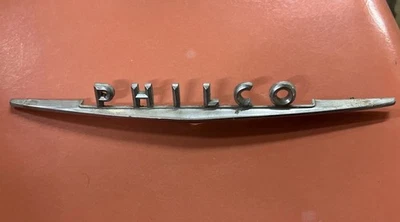 Vintage PHILCO NAME PLATE TELEVISION - Image 1 of 3