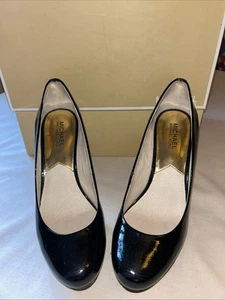 7 Black/ Very Dark Blue Iona Pump By Michael Kors - Picture 1 of 7