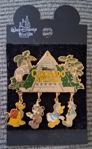 Prendedor colgante Disney Coronado Springs Resort 2002 prendedor oficial Disney comercio nuevo en caja - Imagen 1 de 4