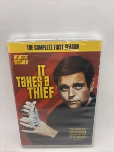 IT TAKES A THIEF: Complete First Season 1 (DVD) Robert Wagner! New - Picture 1 of 3