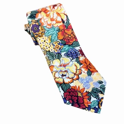 Corbata J.Crew en Liberty Royal Peony Floral Foto 1 de 4