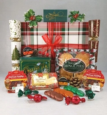 NEW ENGLISH TEAS Luxury SHARING Christmas Tea Gift Hamper Couples Friends Neighbours
