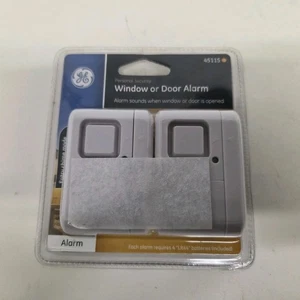 GE Personal Security 2 Pack 120dB Juego de Alarmas Ventana/Puerta 45115, Nuevo - Imagen 1 de 6