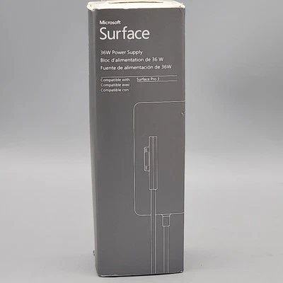 Fuente de alimentación Microsoft 1625 RE2-00001 Surface 36W para Surface Pro 3 BUENA Foto 1 de 4
