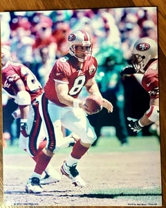 Steve Young Prolook 8 X 10 Glossy 1997 #2378 By Ben Munn QBC - Picture 1 of 3