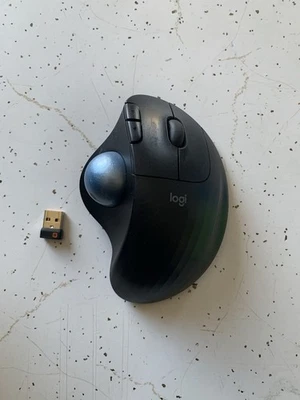 Logitech ERGO M575 Wireless Trackball Mouse - Black - Image 1 of 4