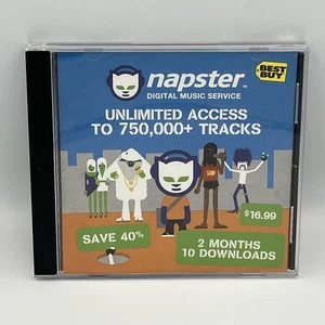 Vintage Best Buy Napster Digital Music Service CD Windows PC - Picture 1 of 4