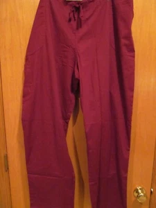 Wine (Burgundy) Drawstring Scrub Pants~Womens SIZE 3XL~New w/tag~Scrubstar - Bild 1 von 2