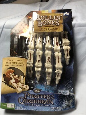 Juego de dados Rollin’ Bones Piratas del Caribe en mareas misteriosas NUEVO 2011 Foto 1 de 3