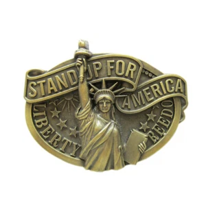 Statue of Liberty Antik Look Gⁿrtelschnalle Vereinigte Staaten Freiheitsstatue - Picture 1 of 1
